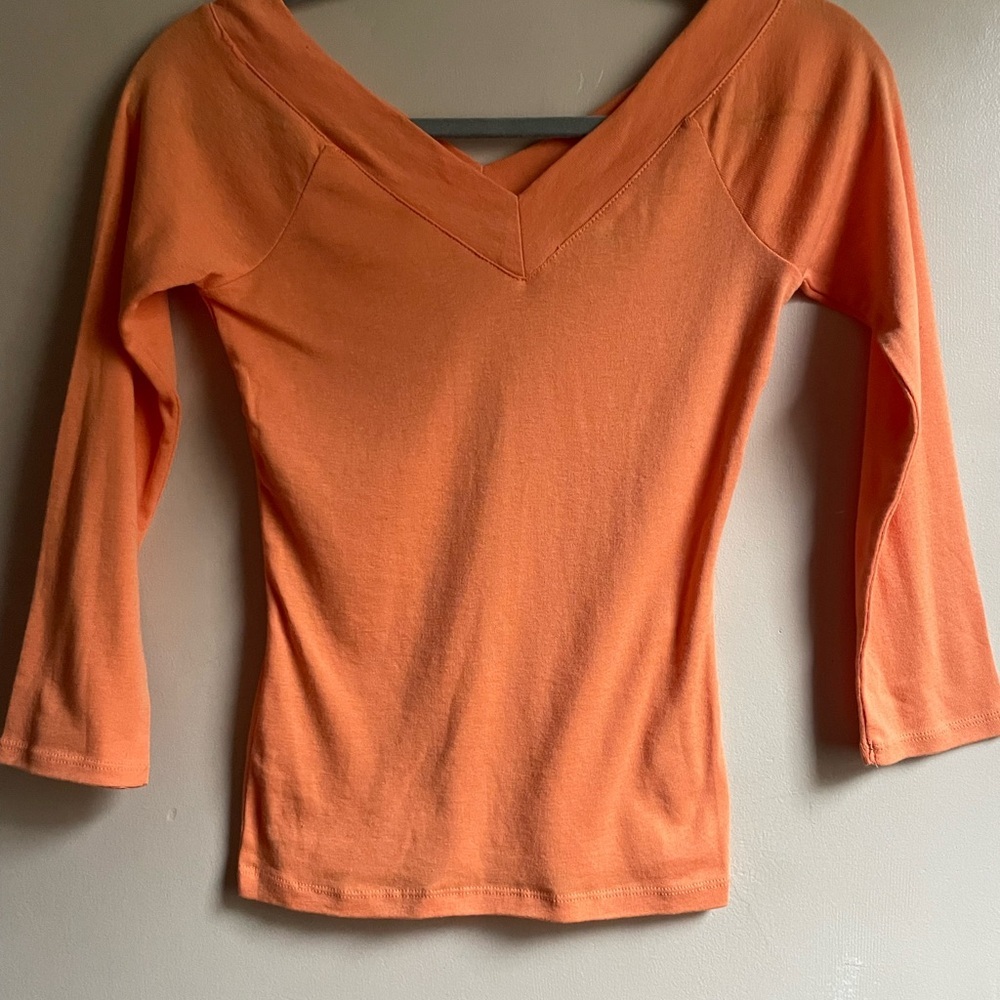 NWT Y2K Aeropostale tomboy fit long sleeve top size S twilight